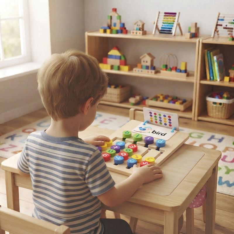 Slide & Spell Board