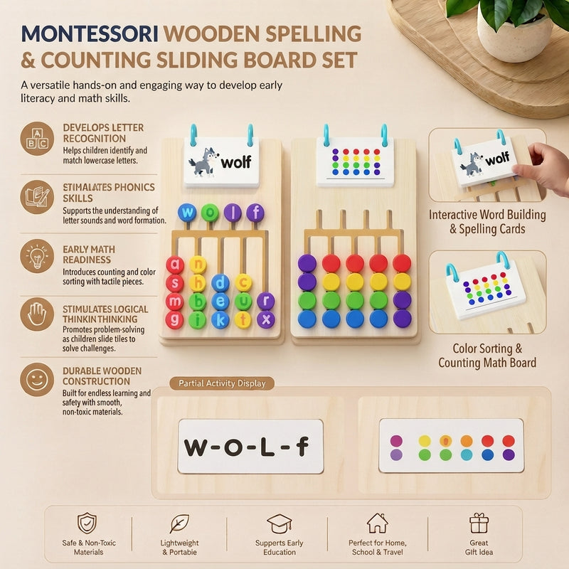 Slide & Spell Board
